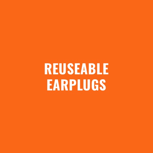 REUSABLE EARPLUGS